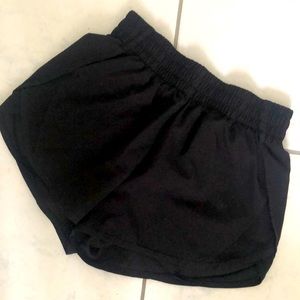 athletic works black shorts sizes: 14-16. kids
